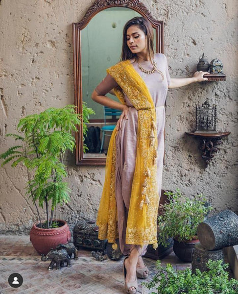 Dhoti Jumpsuit without Dupatta Naaz By Noor