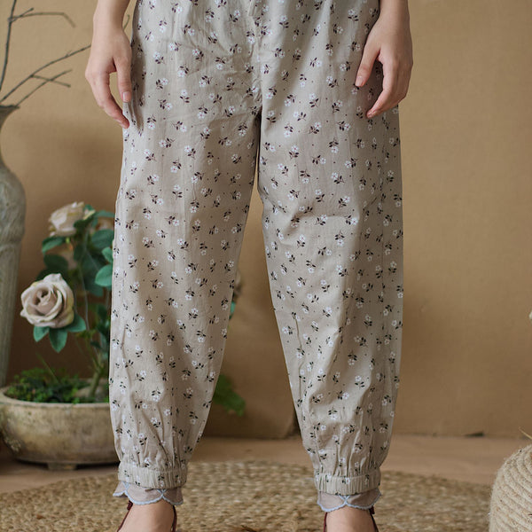 Summer Women's Pants Cotton Linen Large Size Casual Loose Ankle-length |  Fashion pants, Pants for women, Harem pants women